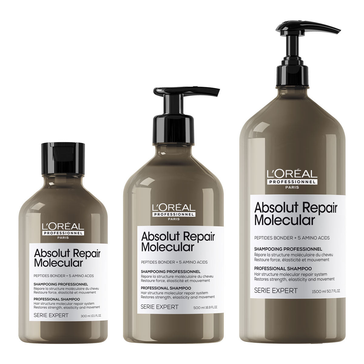 Loreal SE Absolut Repair Molecular Shampoo - Koosvanderbeek.nl - Loreal - Shampoo