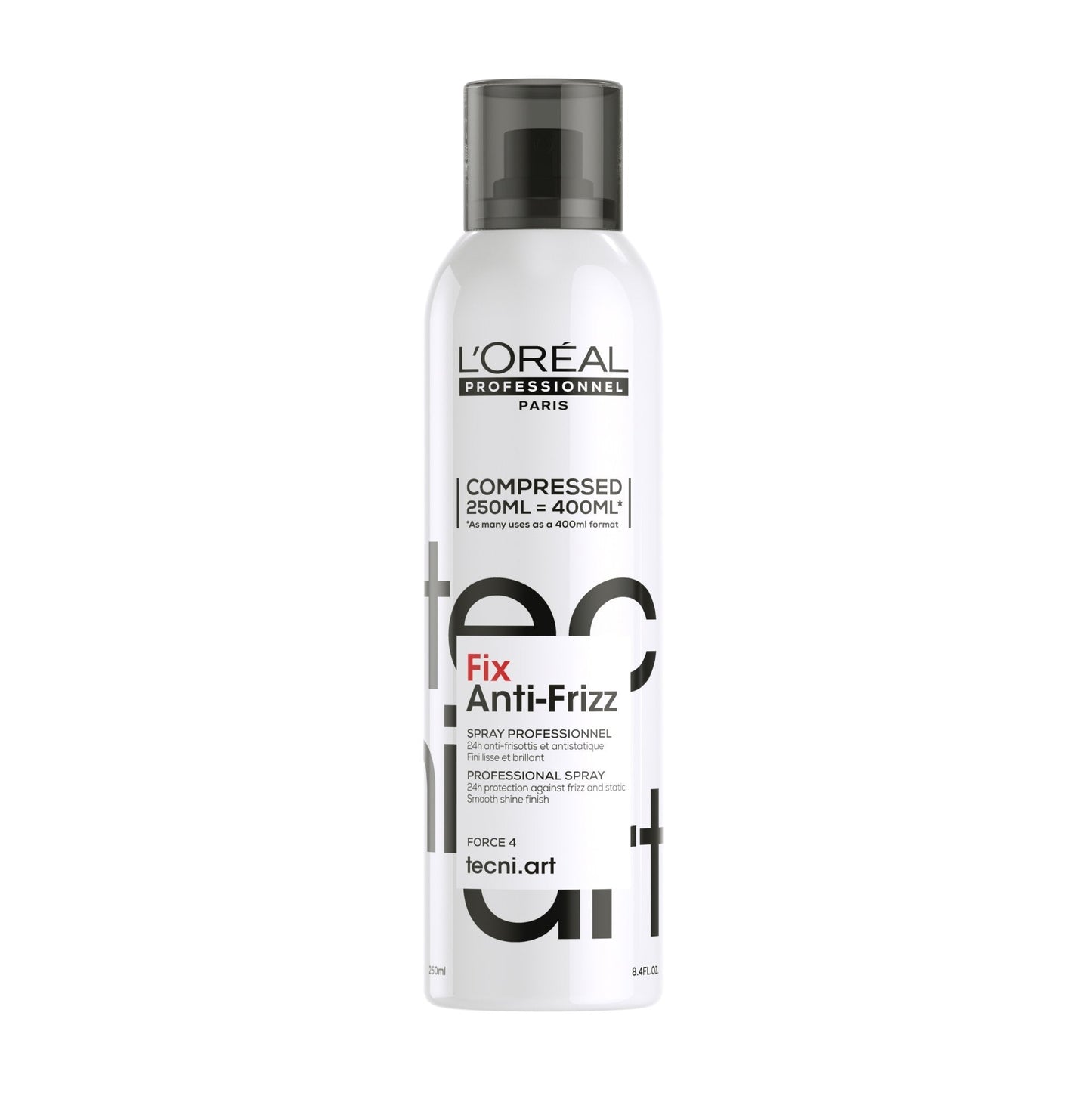 Loreal Tecni.Art Fix Anti - Frizz Spray 250ml - Koosvanderbeek.nl - Loreal - Haarspray