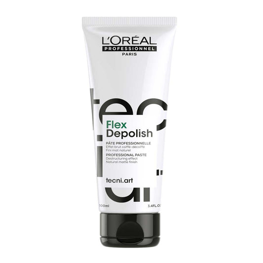 Loreal Tecni.Art Flex Depolish Paste 100ml - Koosvanderbeek.nl - Loreal - Wax & pomade