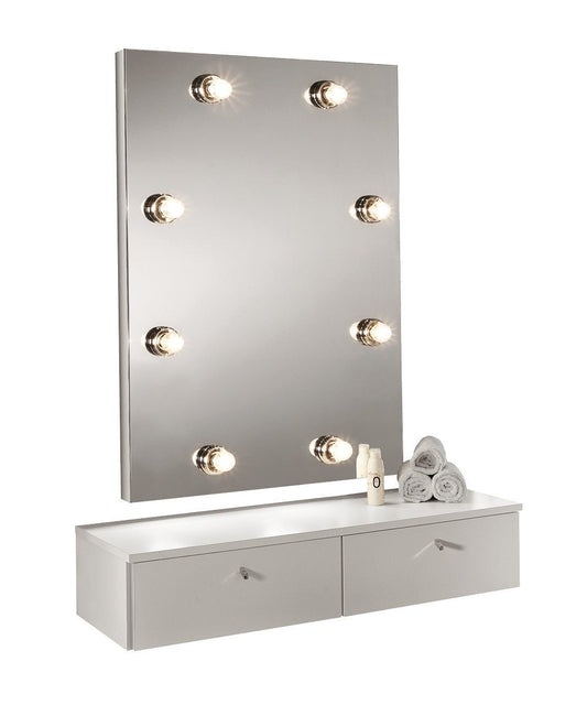 MB Las Vegas White Ash Make - up Work Unit - Koosvanderbeek.nl - Medical & Beauty - Beautysalon