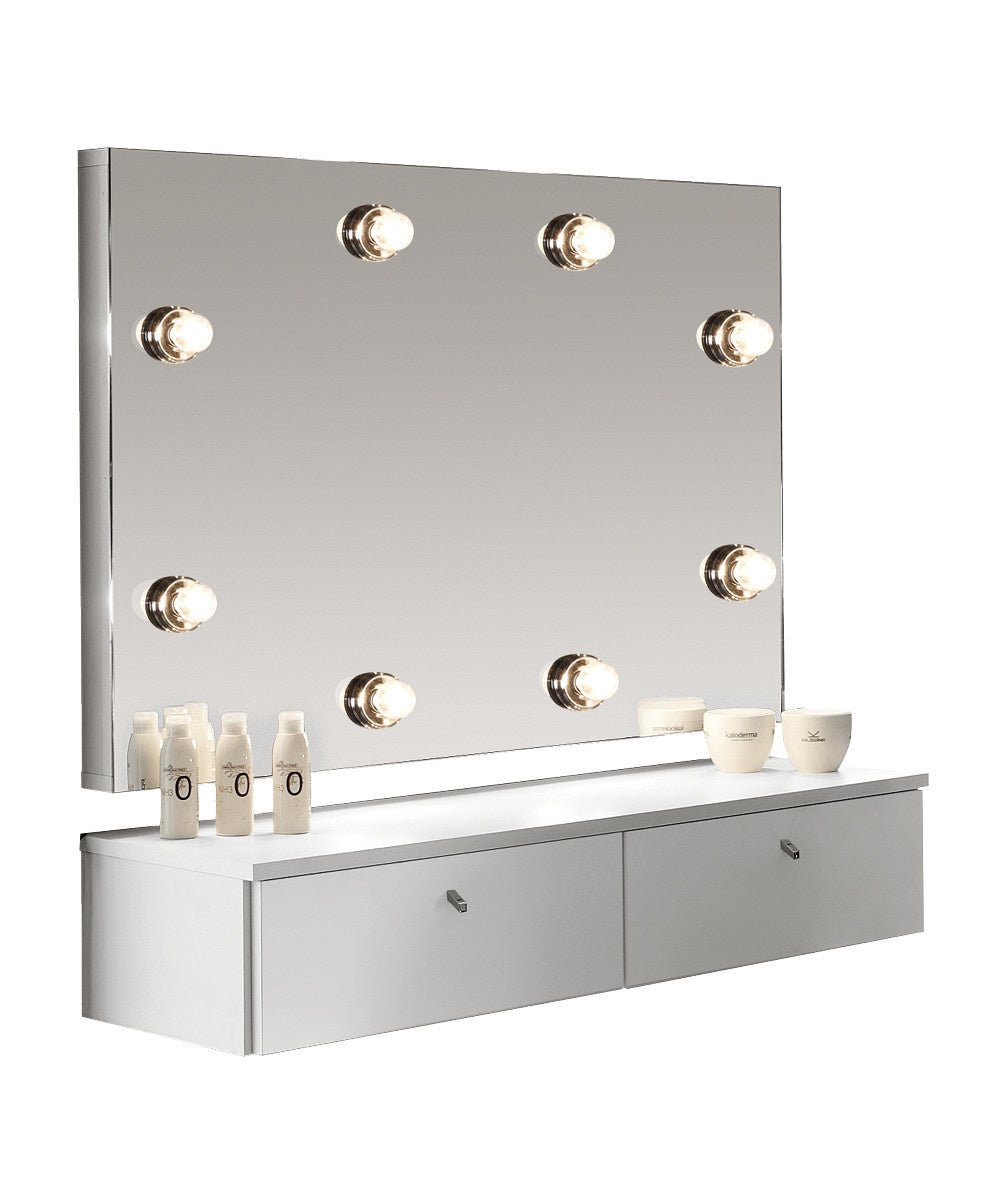 MB Las Vegas White Ash Make - up Work Unit - Koosvanderbeek.nl - Medical & Beauty - Beautysalon