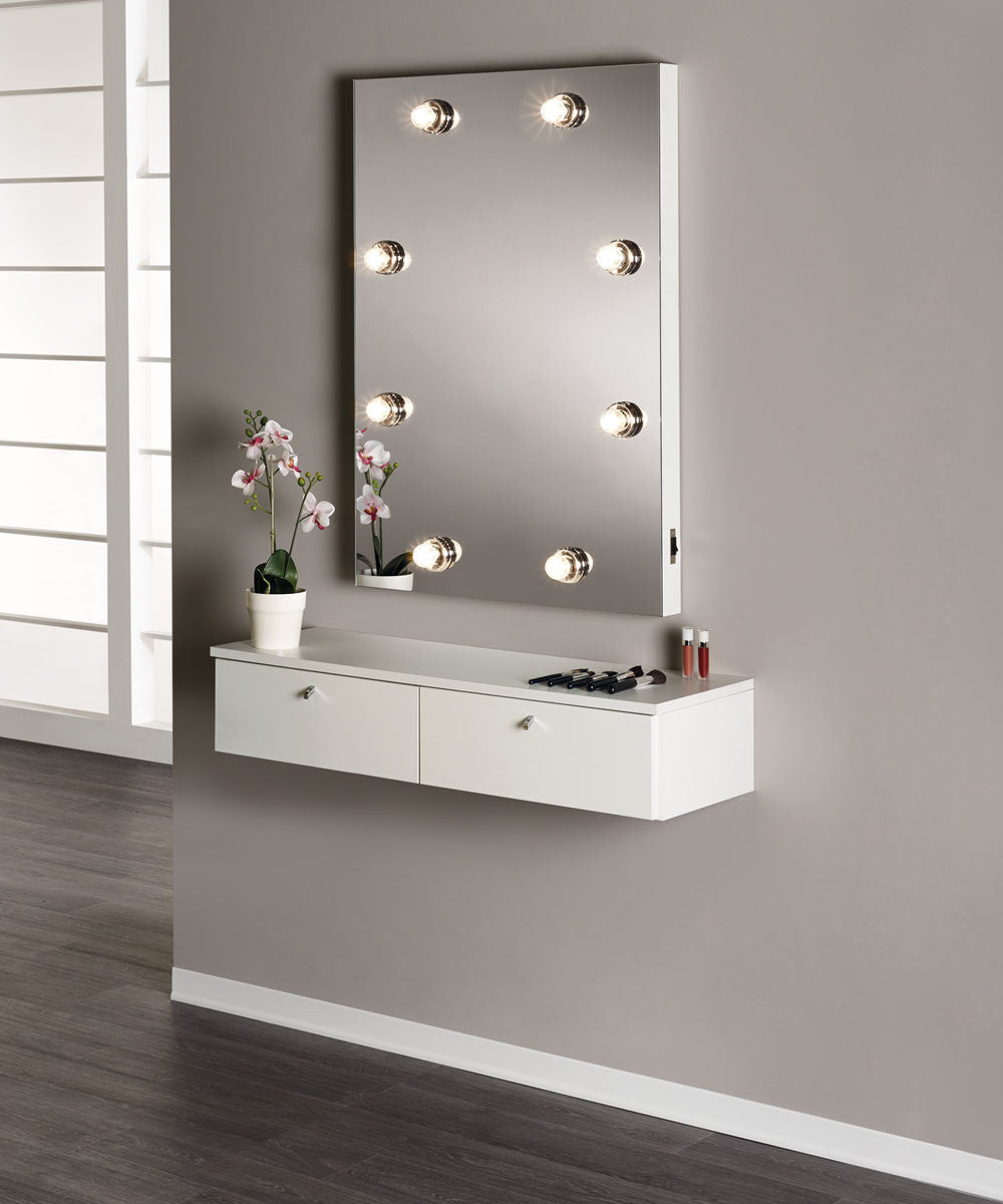 MB Las Vegas White Ash Make - up Work Unit - Koosvanderbeek.nl - Medical & Beauty - Beautysalon