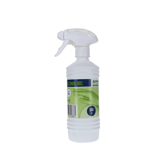 Merbach Alkohol 80% 500ml Sprühflasche