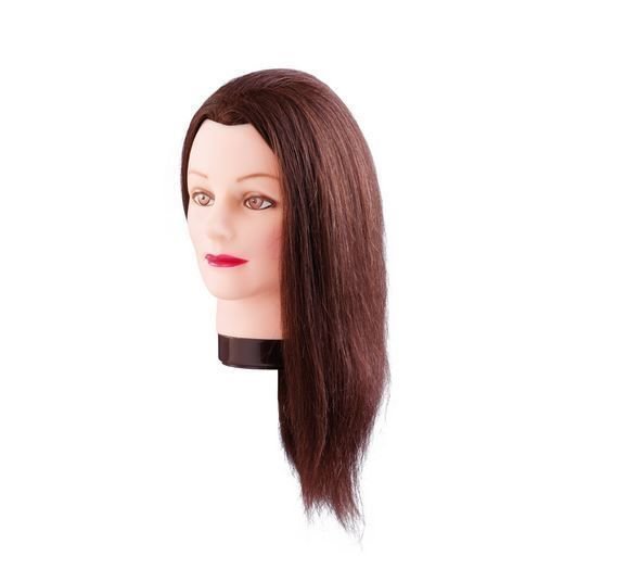 Oefenhoofd Estelle 50cm Echt Haar - Koosvanderbeek.nl - Comair - Oefenhoofden