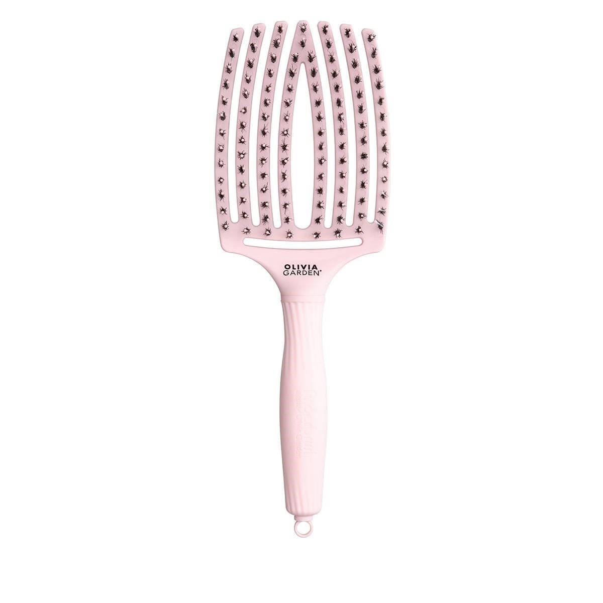 Olivia Garden Fingerbrush Combo Pastel Pink - Koosvanderbeek.nl - Olivia Garden - Ontwarborstels