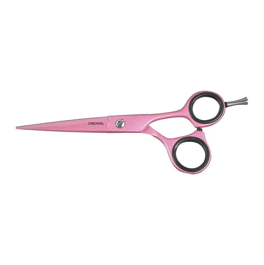 Original Best Buy Offset Schaar Frosted Pink 5.5 - Koosvanderbeek.nl - Sibel - Kappersschaar