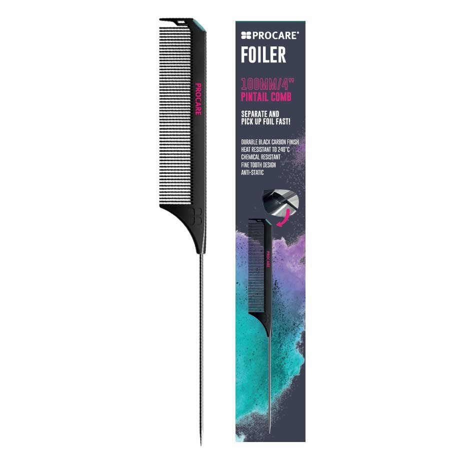 Procare Fast Foiler Pintail Comb 100mm - Koosvanderbeek.nl - Procare - Blondeer accessoires