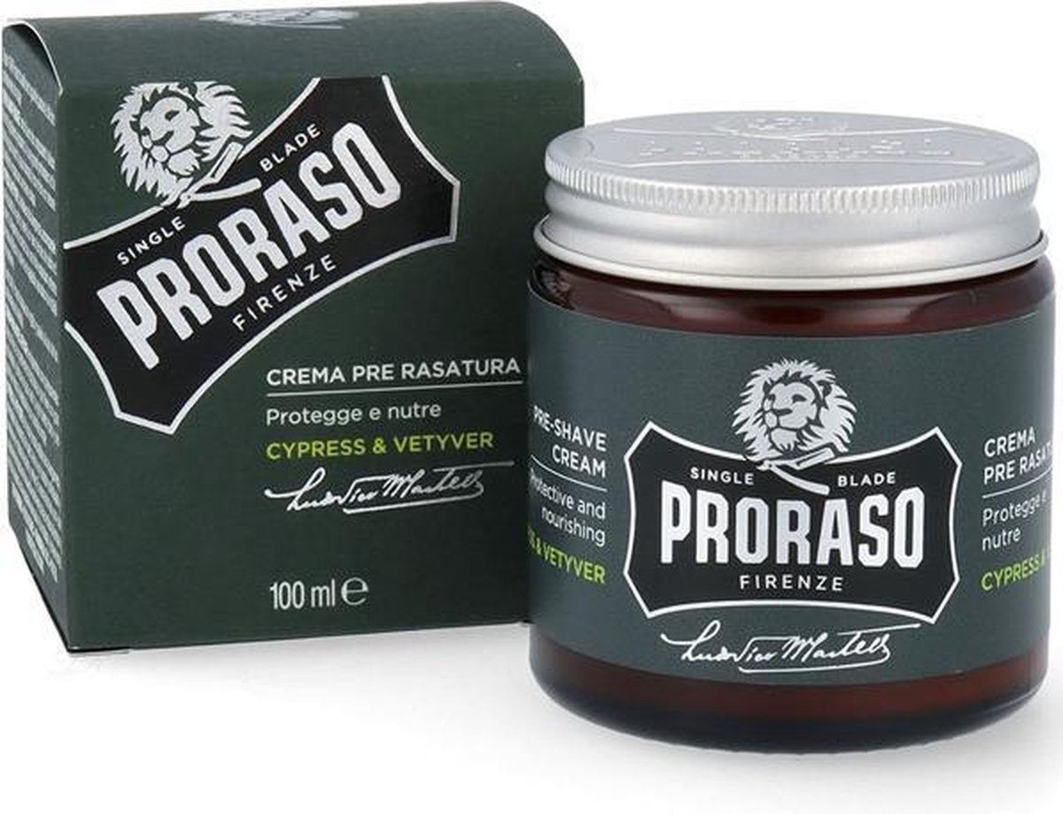 Proraso Cypress & Vetyver Pre - Shave Creme 100ml - Koosvanderbeek.nl - Proraso - Pre - shave