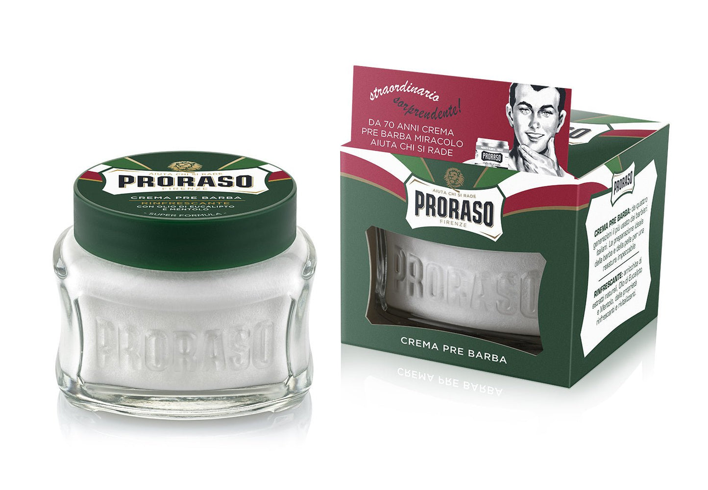 Proraso Groen Pre - Shave Creme 100ml - Koosvanderbeek.nl - Proraso - Pre - shave