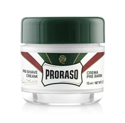Proraso Groen Pre - Shave Creme Mini 15ml - Koosvanderbeek.nl - Proraso - Pre - shave