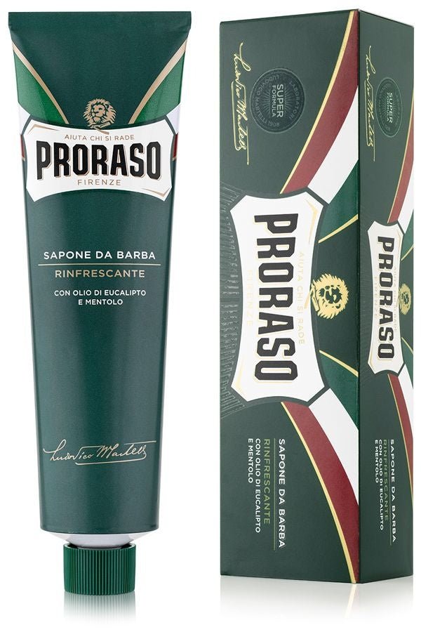 Proraso Groen Scheercreme Tube 150ml - Koosvanderbeek.nl - Proraso - Scheercreme