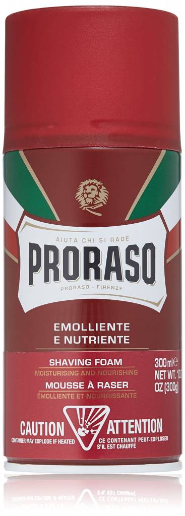 Proraso Rood Scheerschuim 300ml - Koosvanderbeek.nl - Proraso - Scheercreme