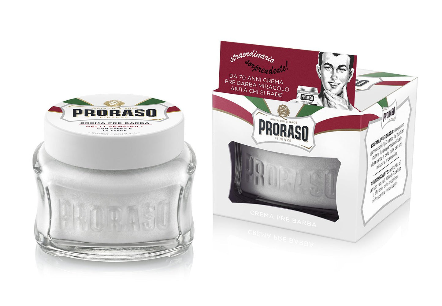 Proraso Wit Pre - Shave Creme 100ml - Koosvanderbeek.nl - Proraso - Pre - shave