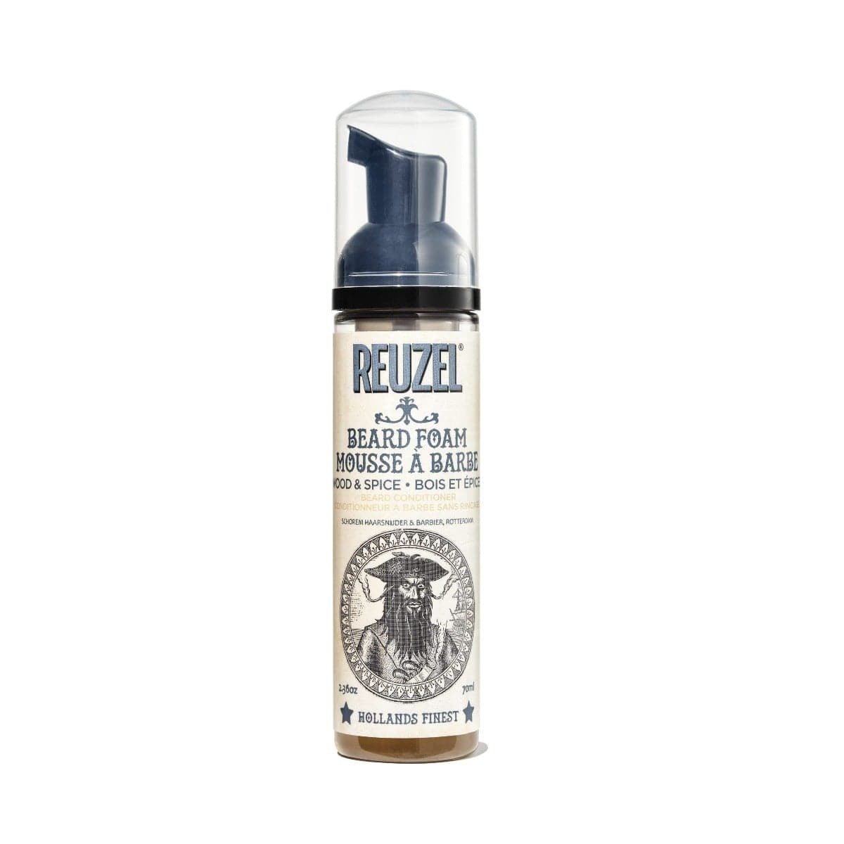 Reuzel Wood & Spice Beard Foam 70ml - Koosvanderbeek.nl - Reuzel - Baardbalsem
