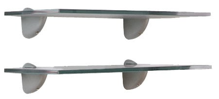 SA Glazen Plank Ice Set 2st - Koosvanderbeek.nl - Salon Ambience - Meubels