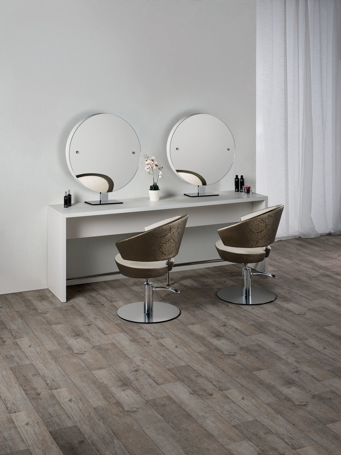 SA Kaptafel Brooklyn Round - Koosvanderbeek.nl - Salon Ambience - Kaptafels