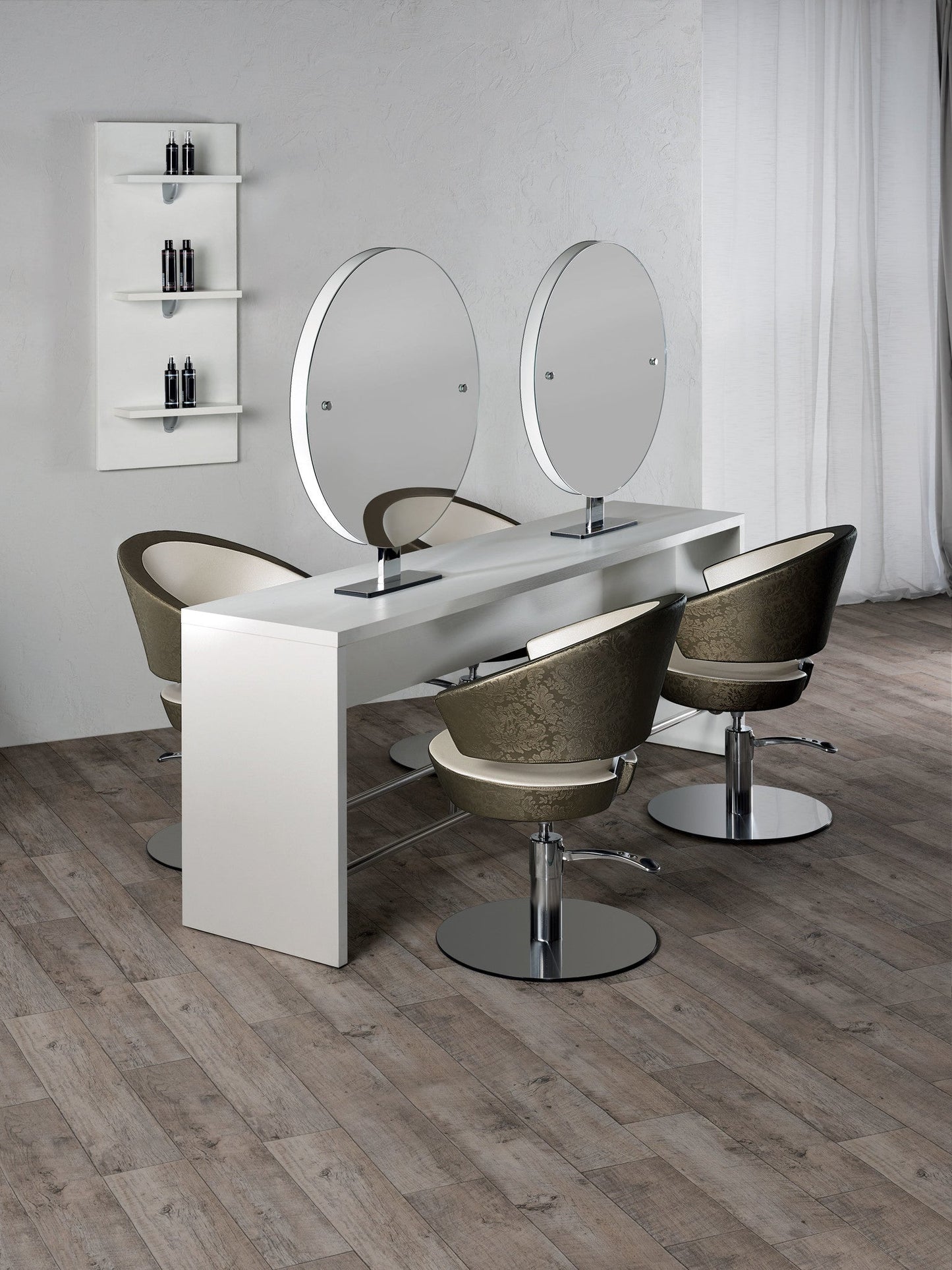 SA Kaptafel Brooklyn Round - Koosvanderbeek.nl - Salon Ambience - Kaptafels