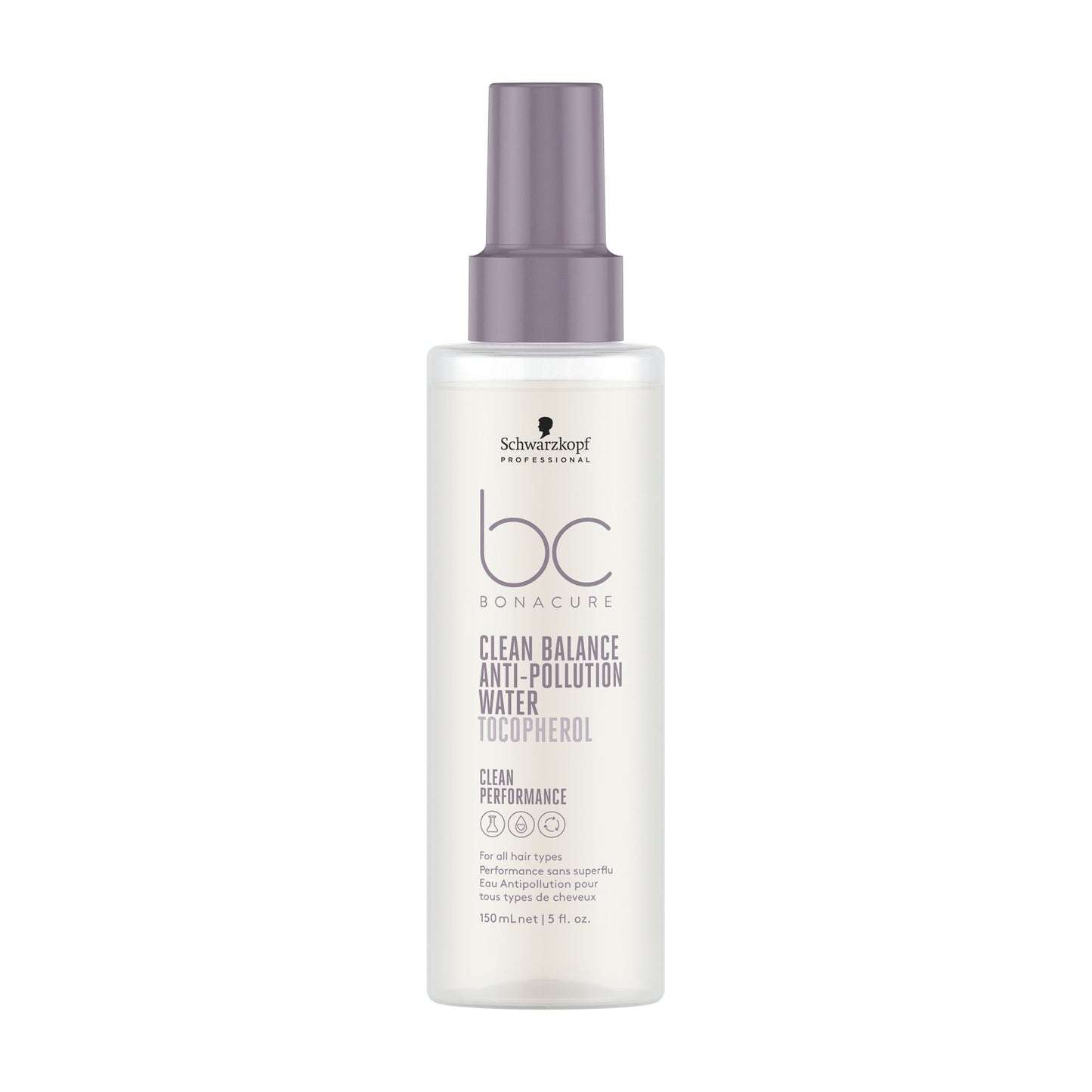 Schwarzkopf BC CP Clean Balance Anti - Pollution Water 150ml - Koosvanderbeek.nl - Schwarzkopf - Leave - in conditioner