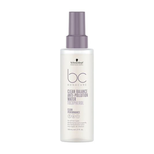 Schwarzkopf BC CP Clean Balance Anti - Pollution Water 150ml - Koosvanderbeek.nl - Schwarzkopf - Leave - in conditioner