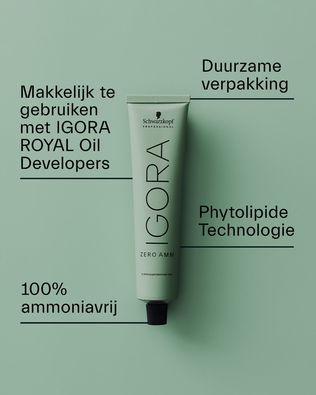 Schwarzkopf Igora Zero Amm 60ml - Koosvanderbeek.nl - Schwarzkopf - Haarverf