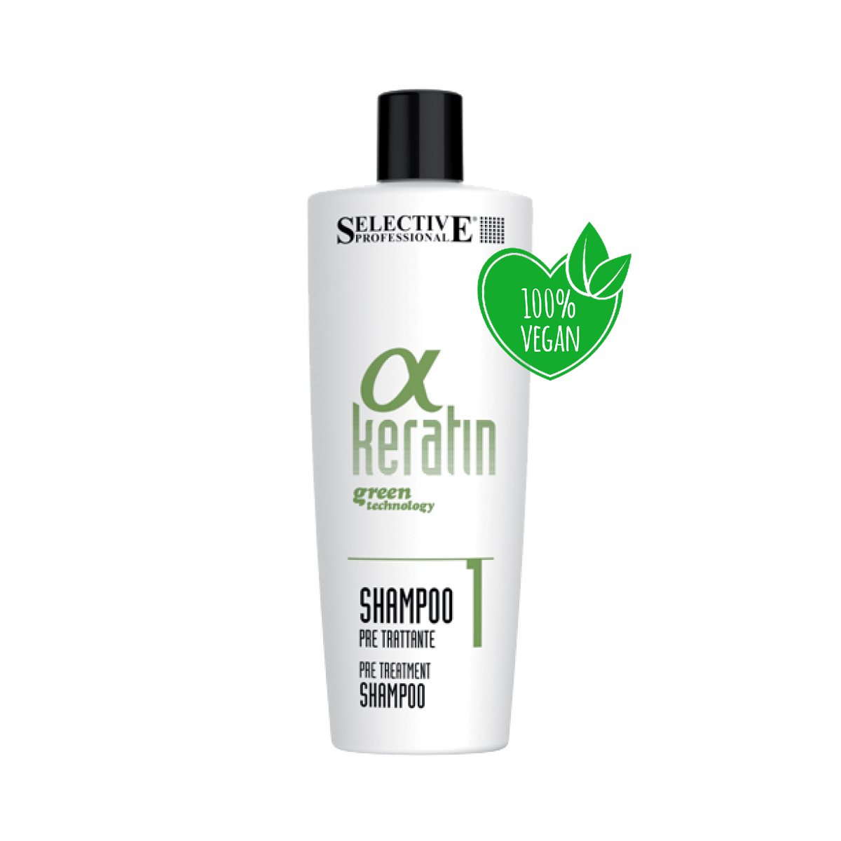 Selective Alpha Keratine Pre Tech Shampoo 500ml - Koosvanderbeek.nl - Selective Professional - Shampoo