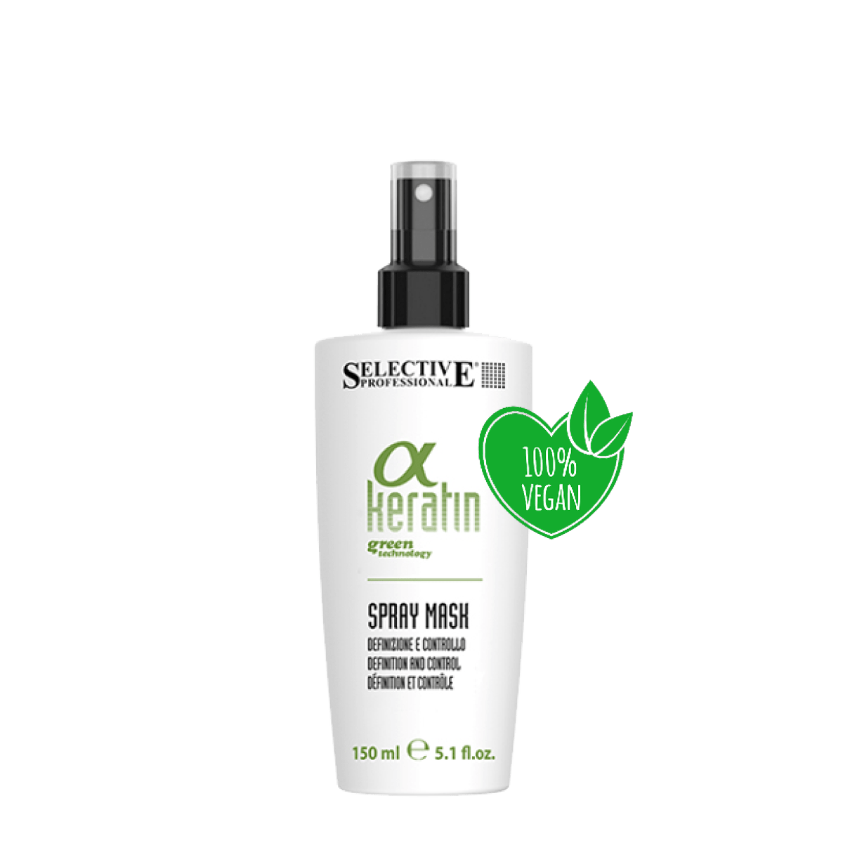 Selective Alpha Keratine Spray Mask 150ml - Koosvanderbeek.nl - Selective Professional - Haarmasker