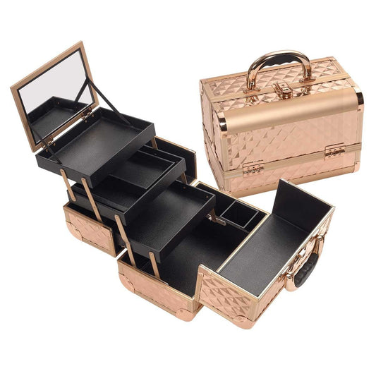 Sibel Beauty Case Rose Gold - Koosvanderbeek.nl - Sibel - Koffers