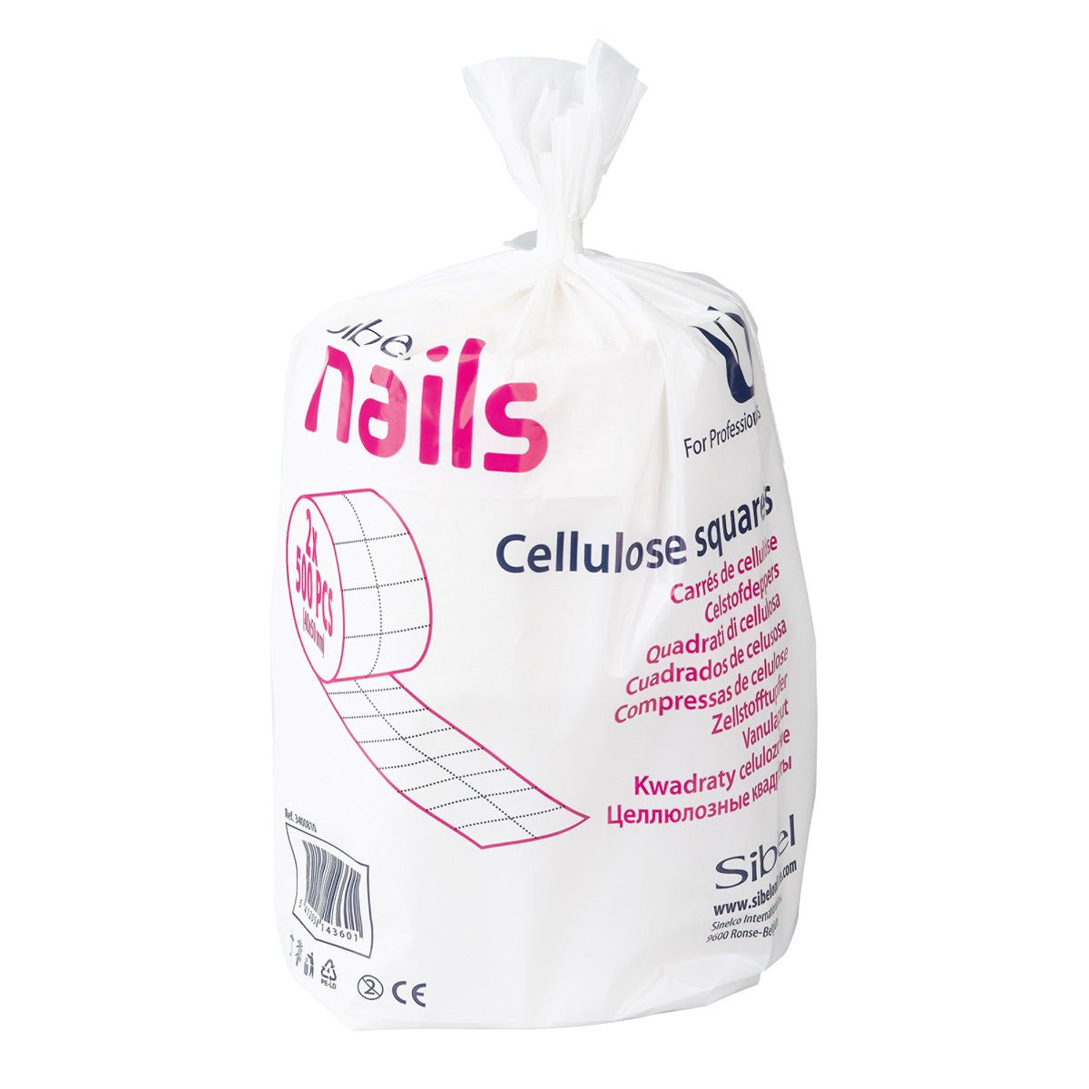 Sibel Cosmetische Doekjes Op Rol 4x5cm 2x500st - Koosvanderbeek.nl - Sibel - Hygiene