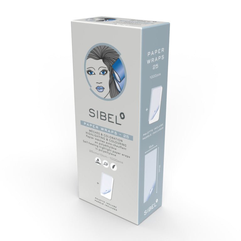 Sibel High Light Paper Wraps 25cm 1000st - Koosvanderbeek.nl - Sibel - Blondeerpapier