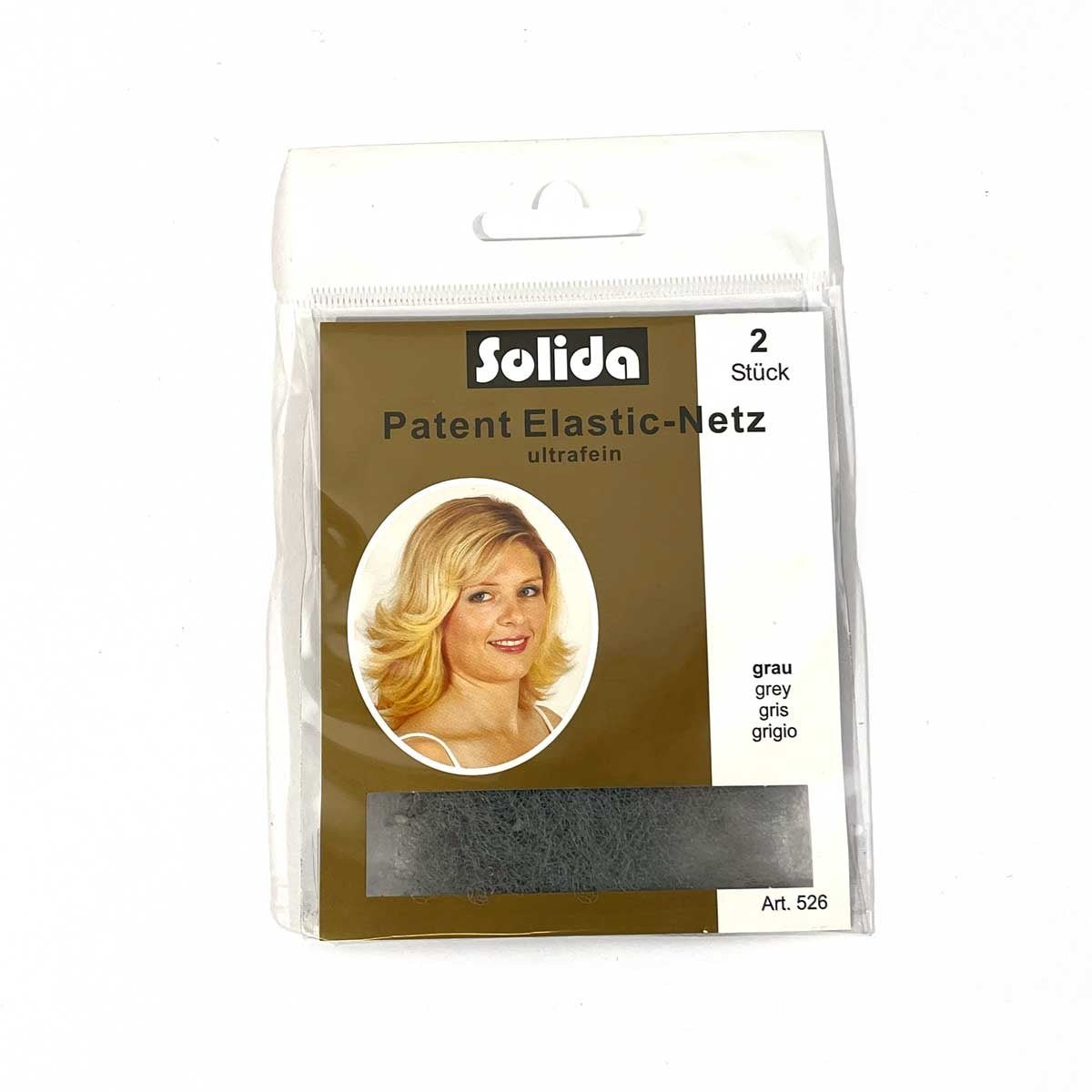 Solida Dagnet Ultrafijn 526 Grijs - Koosvanderbeek.nl - Solida - Haarnetjes