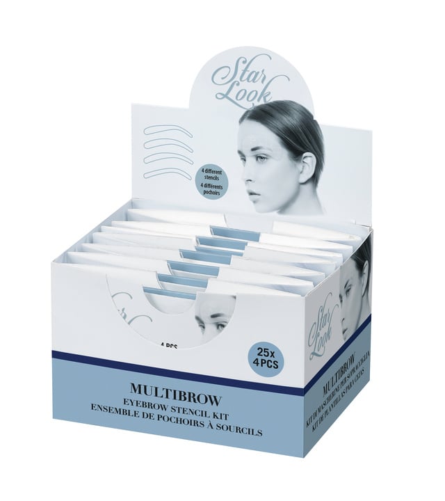 Star Look Multibrow Eyebrow Stencil Kit - Koosvanderbeek.nl - Sibel - Wenkbrauwen