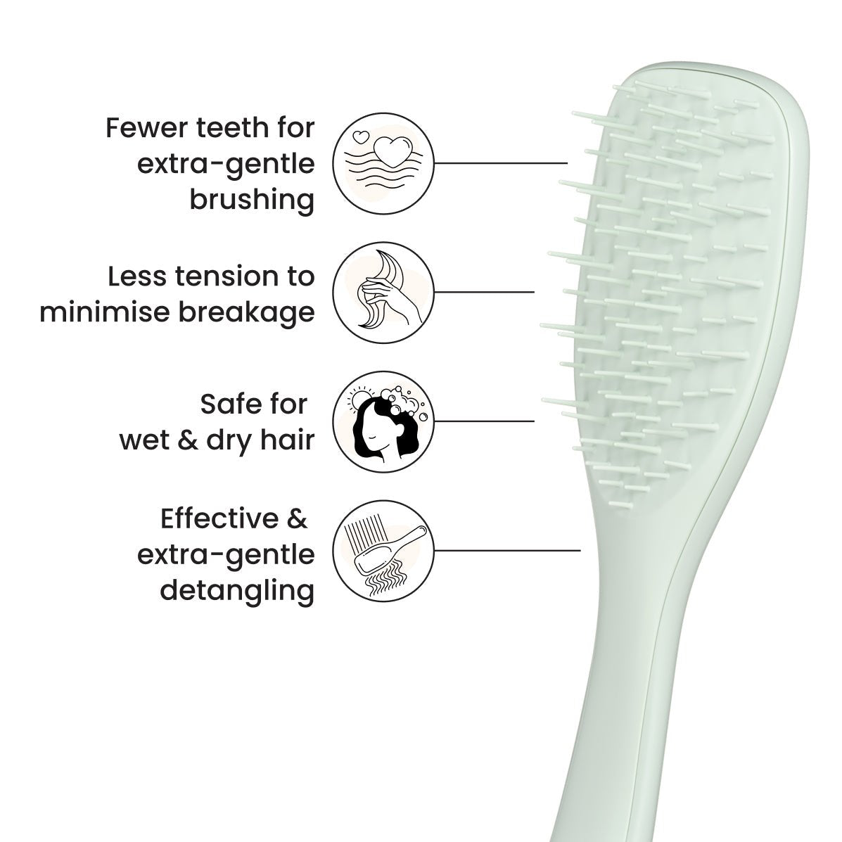 Tangle Teezer Ultimate Detangler Extra Gentle - Koosvanderbeek.nl - Tangle Teezer - Ontwarborstels