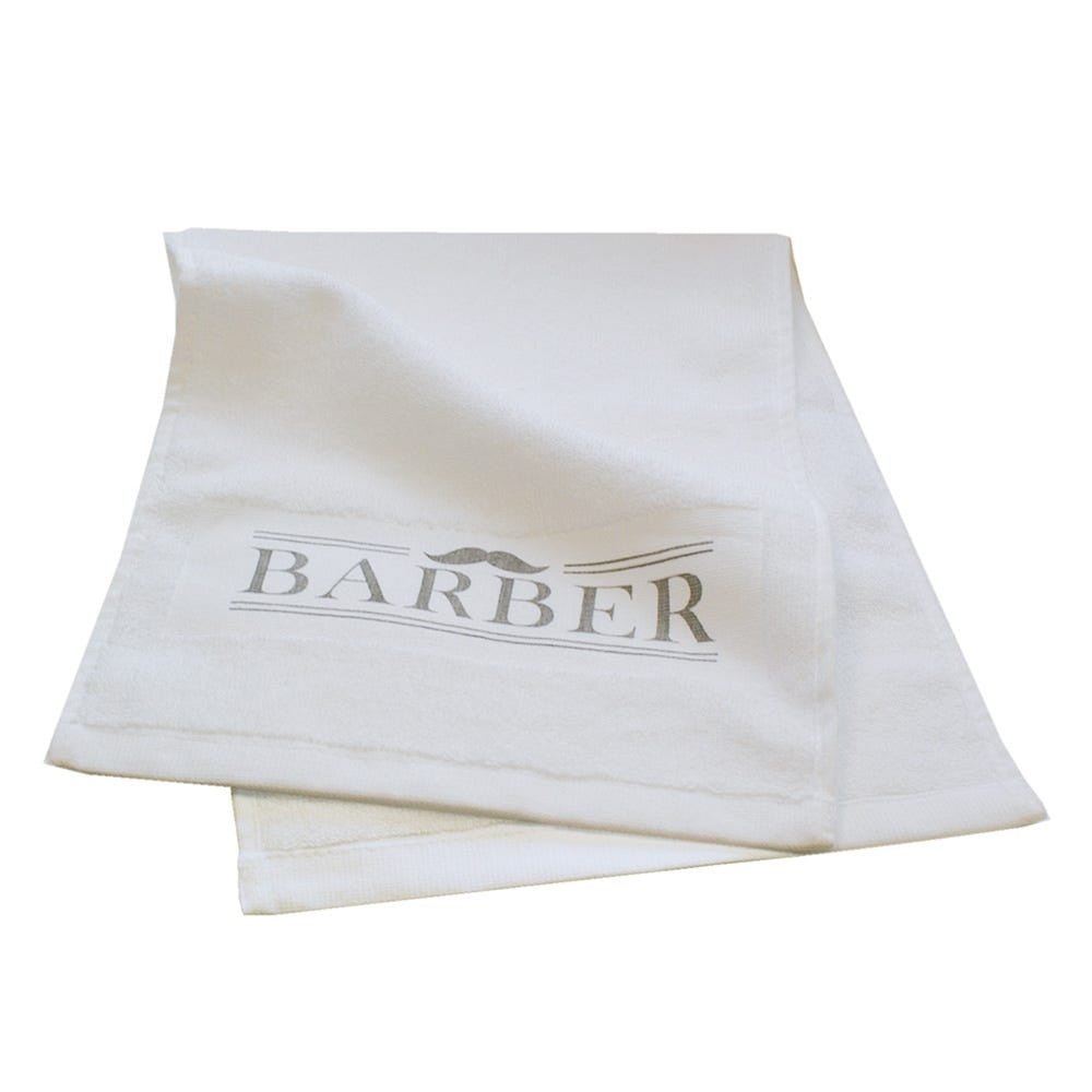 Trend Design Handdoek Barber Met Snor Motief - Koosvanderbeek.nl - Trend Design - Handdoeken