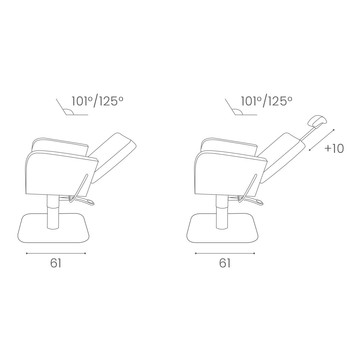 SA Friseurstuhl Venus
