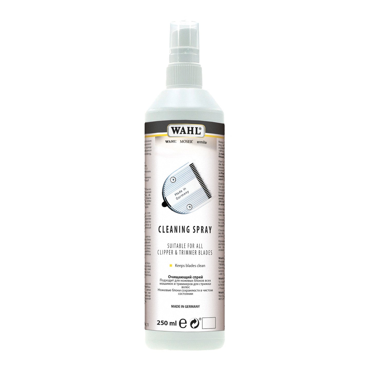Wahl Clipper Cleaning Spray 250ml - Koosvanderbeek.nl - Wahl - Electra onderhoud