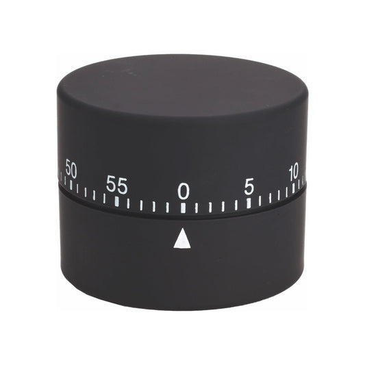 Wekker Efalock Round Timer Zwart - Koosvanderbeek.nl - Efalock - Wekkers