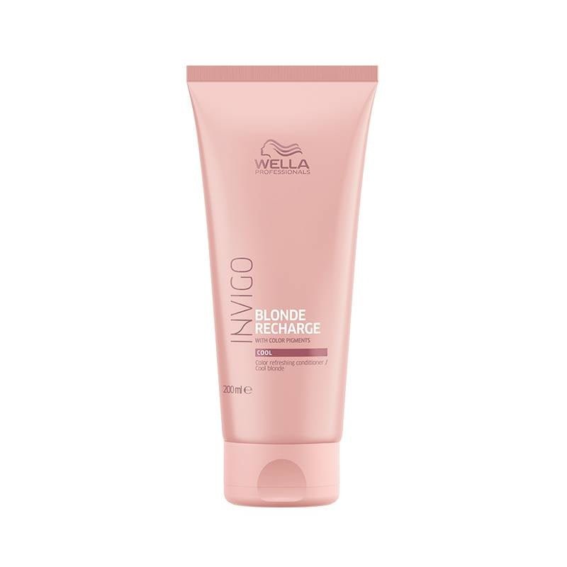 Wella Invigo Blonde Recharge Conditioner Cool 200ml - Koosvanderbeek.nl - Wella - Conditioner