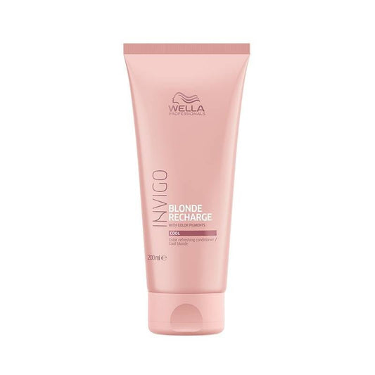 Wella Invigo Blonde Recharge Conditioner Cool 200ml - Koosvanderbeek.nl - Wella - Conditioner