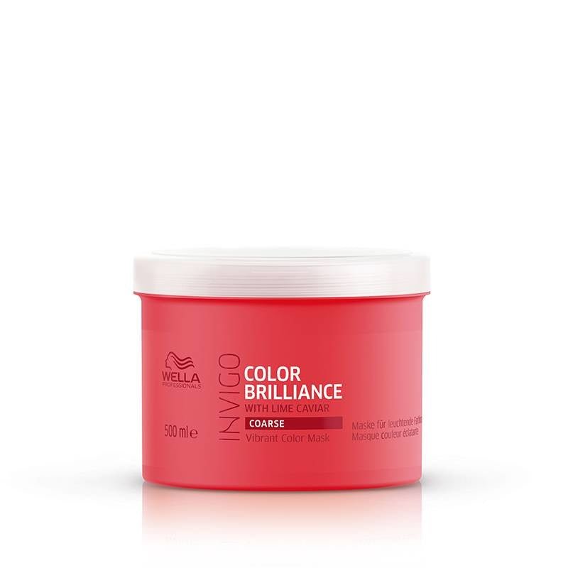 Wella Invigo Color Brilliance Mask Weerbarstig - Koosvanderbeek.nl - Wella - Kleuronderhoud