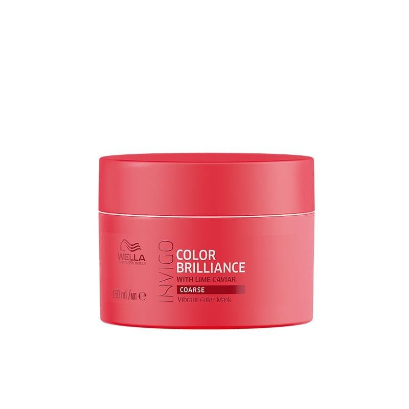 Wella Invigo Color Brilliance Mask Weerbarstig - Koosvanderbeek.nl - Wella - Kleuronderhoud
