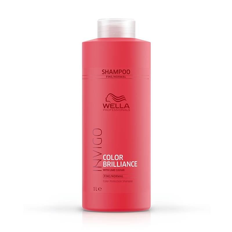 Wella Invigo Color Brilliance Shampoo Fijn/Normaal - Koosvanderbeek.nl - Wella - Kleuronderhoud