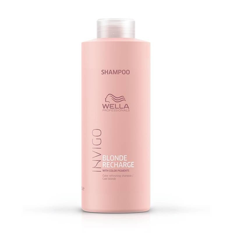 Wella Invigo Color Recharge Cool Blonde Shampoo - Koosvanderbeek.nl - Wella - Kleuronderhoud