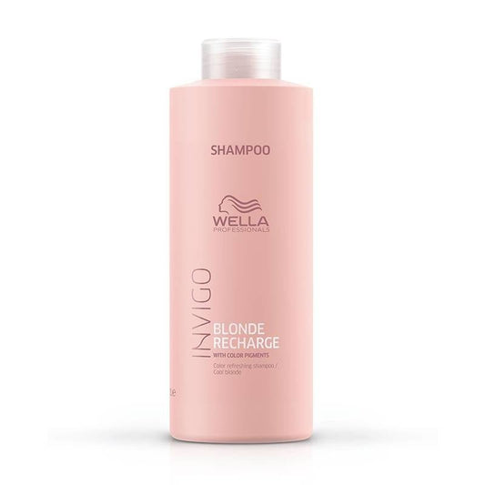 Wella Invigo Color Recharge Cool Blonde Shampoo - Koosvanderbeek.nl - Wella - Kleuronderhoud