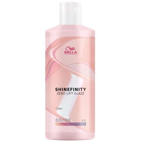 Wella ShineFinity Crystal Glaze 00/00 500ml - Koosvanderbeek.nl - Wella - Haarverf
