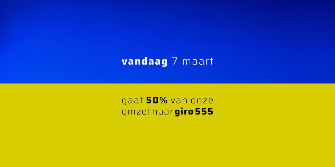 7 maart is 50% van de omzet voor Oekraïne - Koosvanderbeek.nl