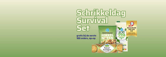 Schrikkeldag Survival Set gratis bij je order - Koosvanderbeek.nl