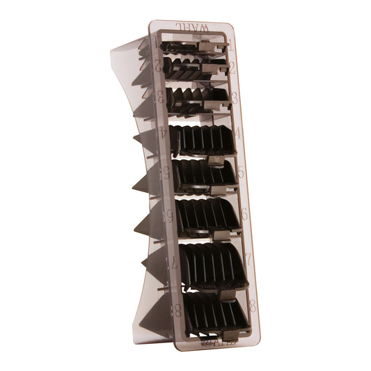 Wahl Opzetkamset Zwart 1 t/m 8 (3-25 mm)