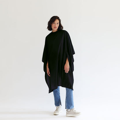 Trend Design Klassisches schwarzes Badetuch