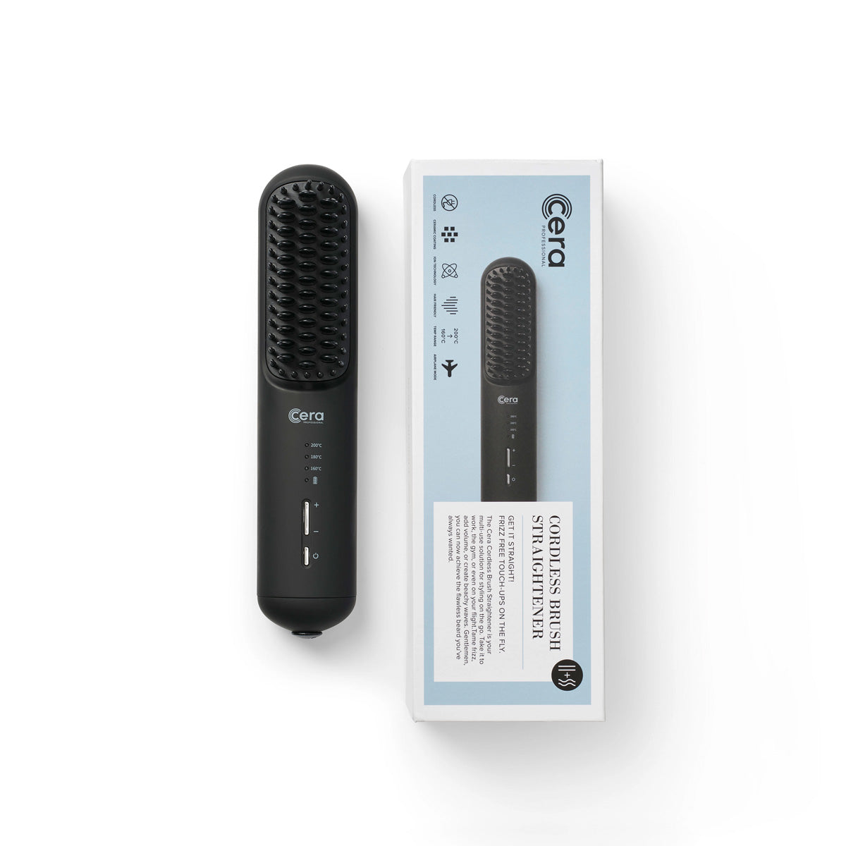 Cera Cordless Brush Straightener