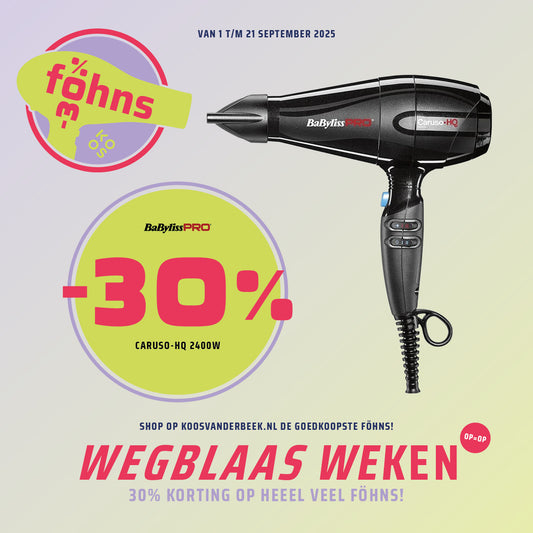 Babyliss Fohn Caruso-HQ 2400W Black
